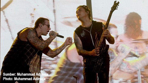konser Avenged Sevenfold di jakarta